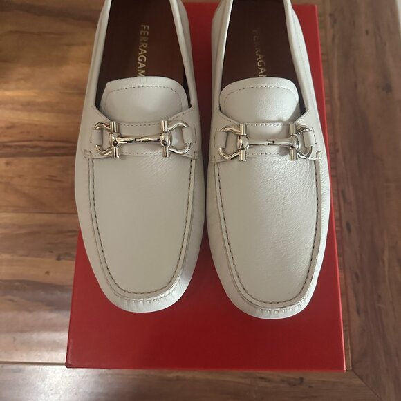 Salvatore Ferragamo Men’s Parigi New Bit Driving Loafer In Size US 8.5 E - Picture 1 of 7